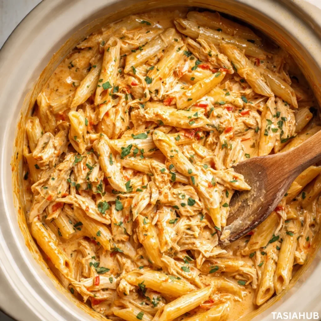 Buffalo Wild wings garlic Parmesan pasta crockpot