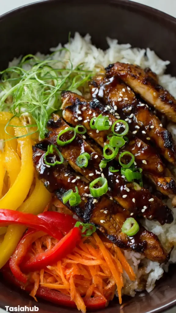 Grilled Hawaiian Chicken Teriyaki Bowl