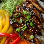 Grilled Hawaiian chicken teriyaki