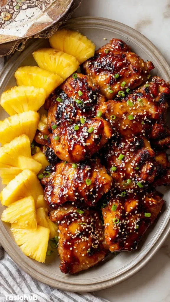 Hawaiian Grilled Teriyaki Chicken