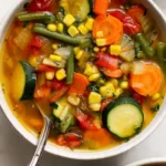 Summer vegetable soup