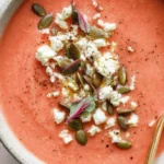 Watermelon gazpacho