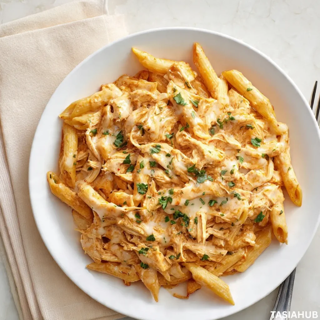 crockpot Buffalo Wild wings garlic Parmesan pasta