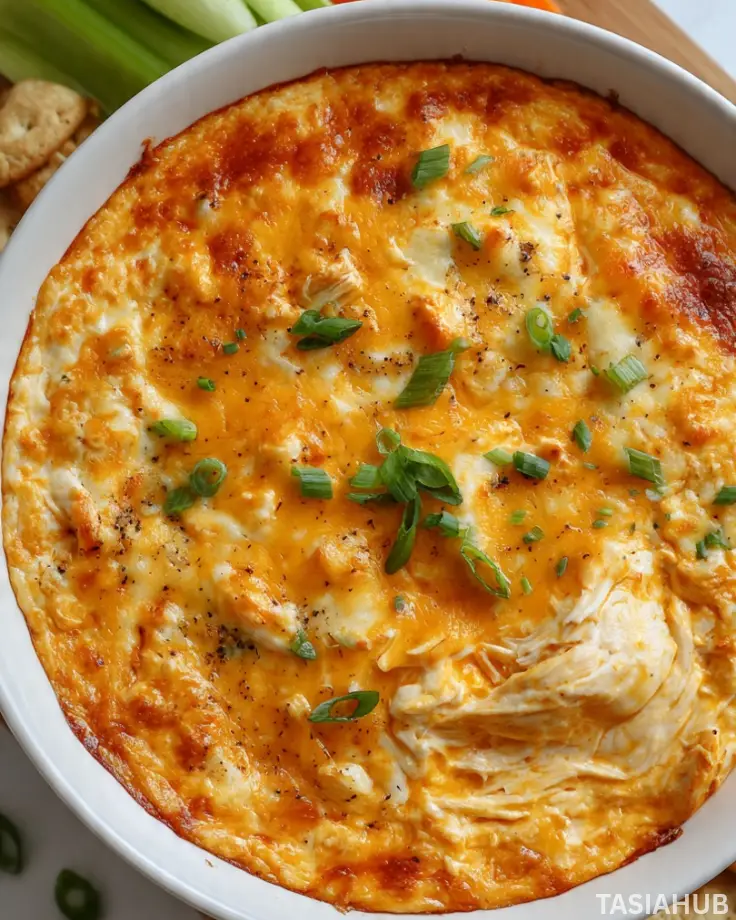 Cottage Cheese Buffalo Chicken Dip