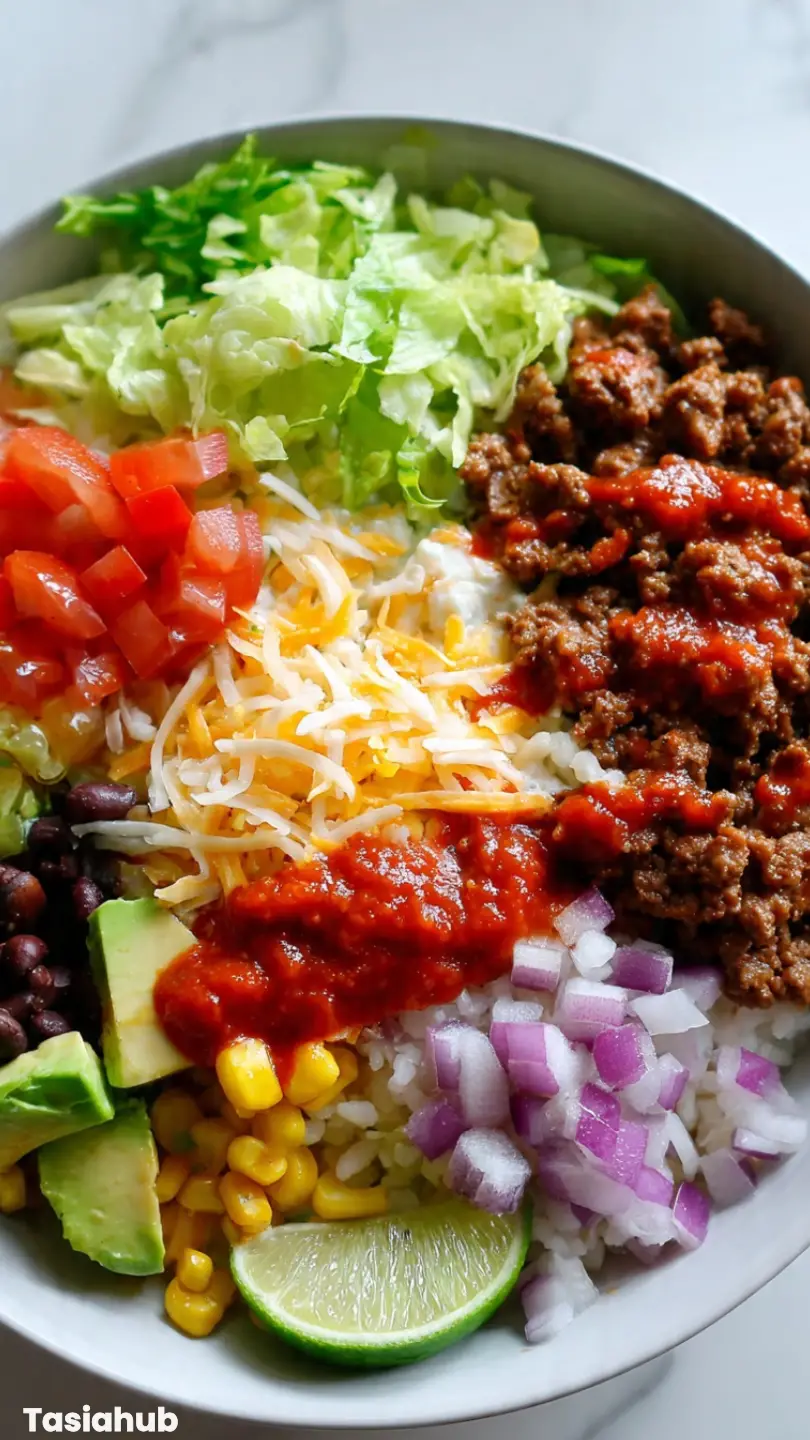 Cottage Cheese Taco Bowl recipe