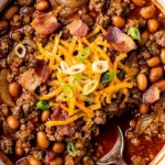 Baked Beans With Ground Beef dish