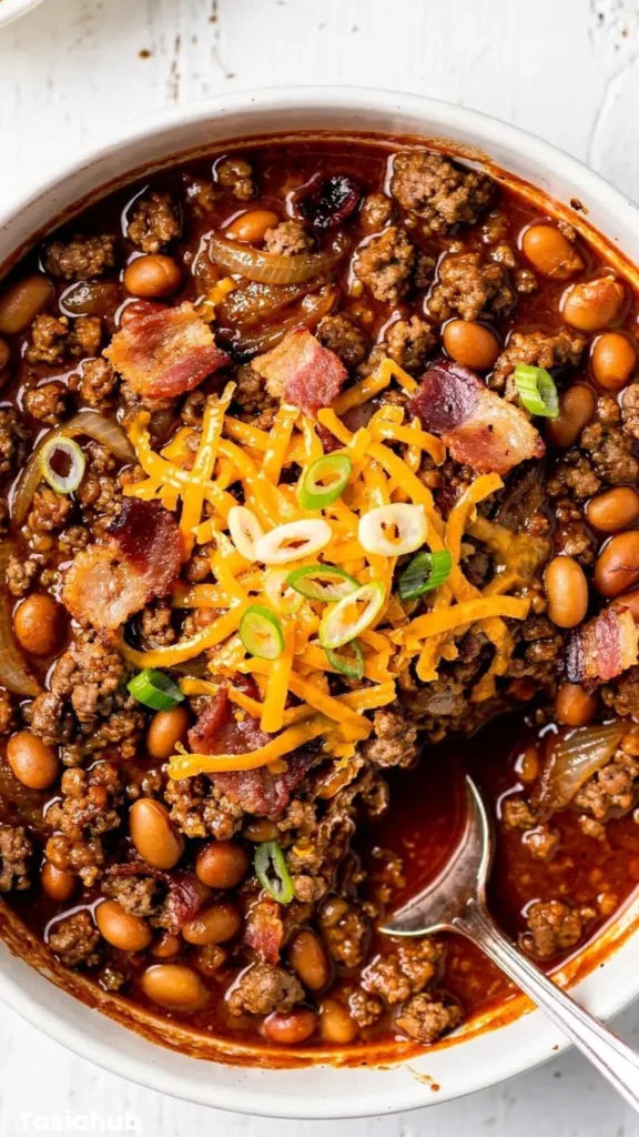 Baked Beans With Ground Beef recipe