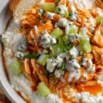 Buffalo Chicken Cottage Cheese Bowl dish