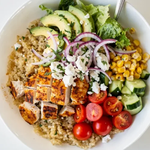 Chicken Quinoa Bowls