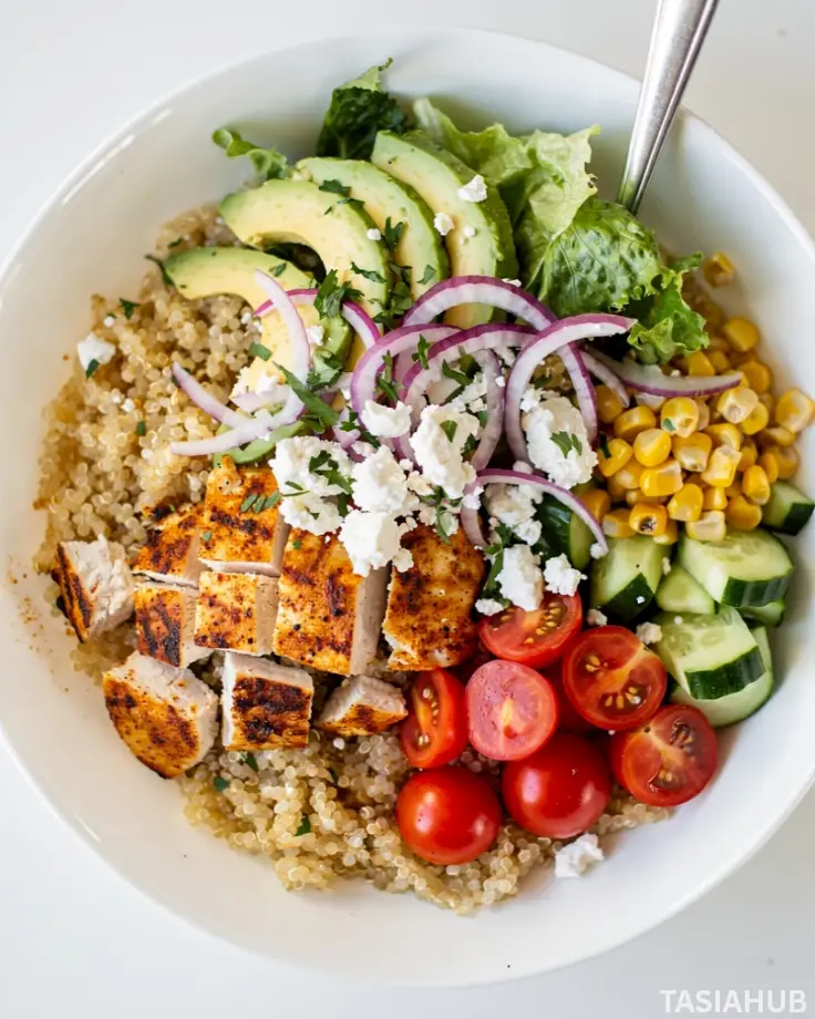 Chicken Quinoa Bowls