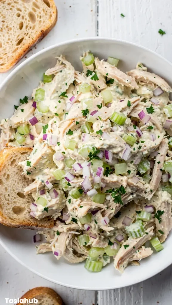 Chicken Salad With Cottage Cheese bowl