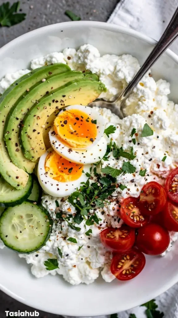 Cottage Cheese Breakfast Bowl