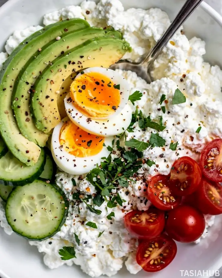 Cottage Cheese Breakfast Bowl recipe