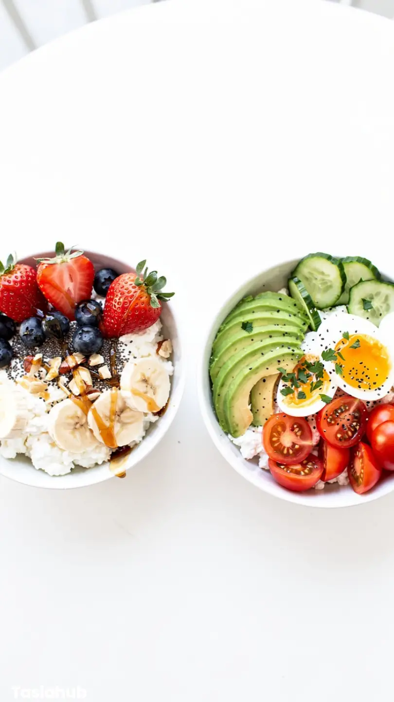 Cottage Cheese Breakfast Bowls