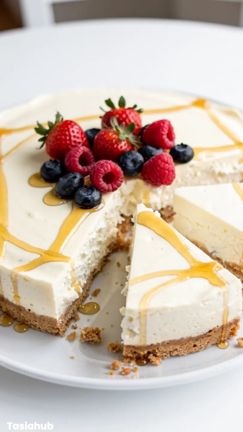Cottage Cheese Cheesecake No Bake recipe