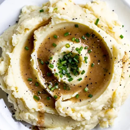Cottage Cheese Mashed Potatoes bowl
