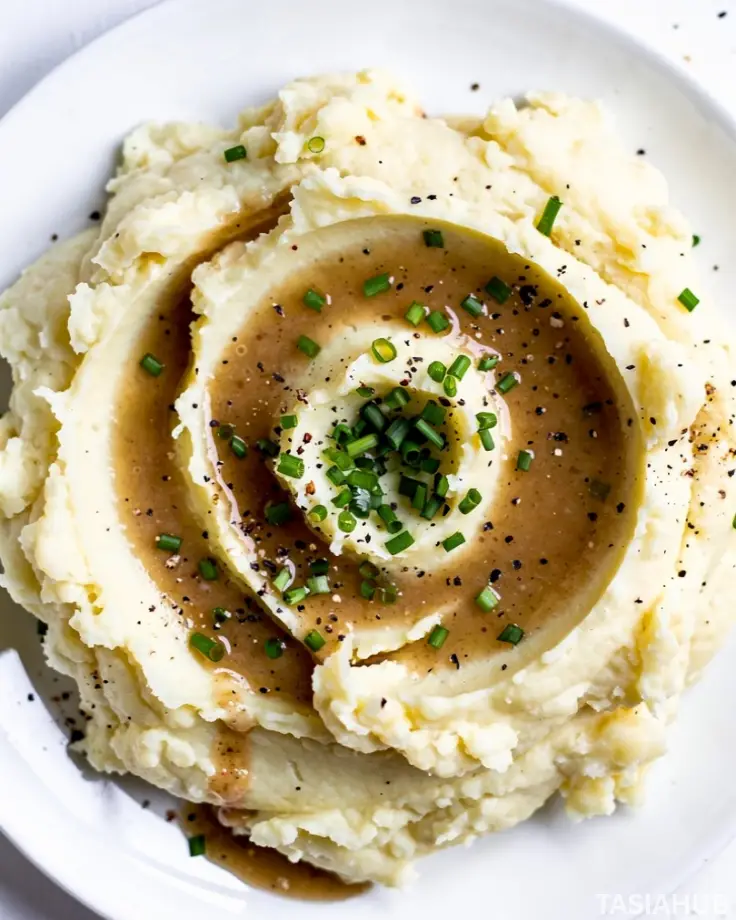 Cottage Cheese Mashed Potatoes bowl