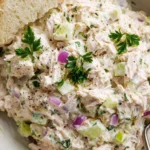Cottage Cheese Tuna Salad bowl