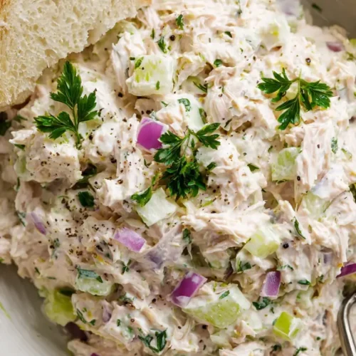 Cottage Cheese Tuna Salad bowl