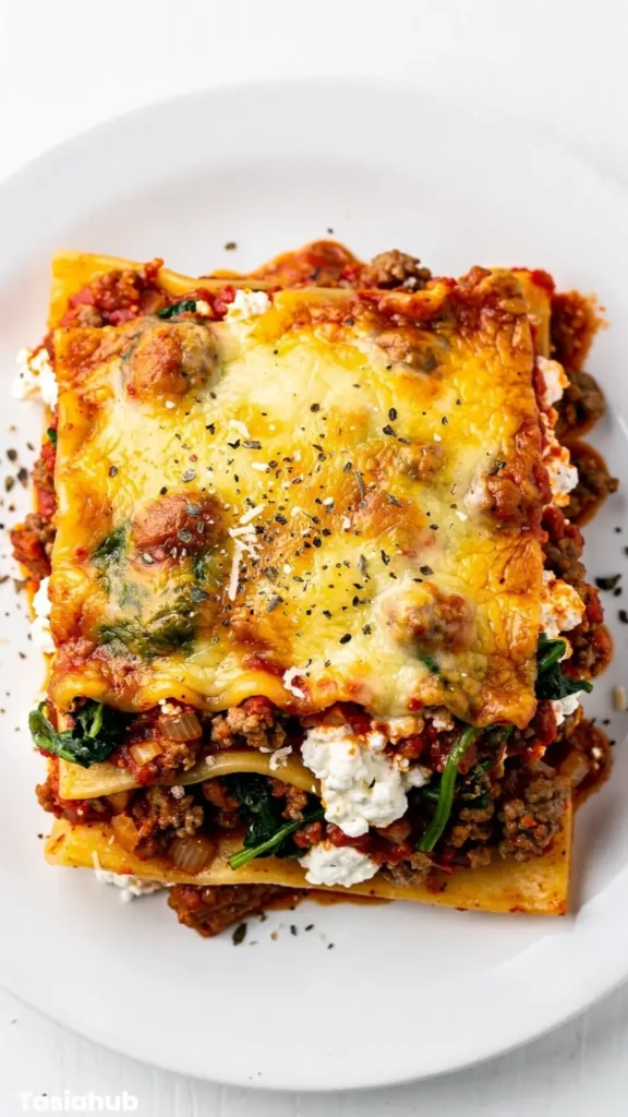 Crockpot Lasagna With Cottage Cheese
