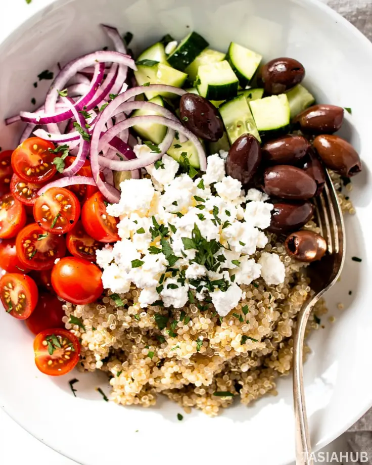 Greek Quinoa Bowl