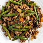 Ground Beef And Green Beans recipe