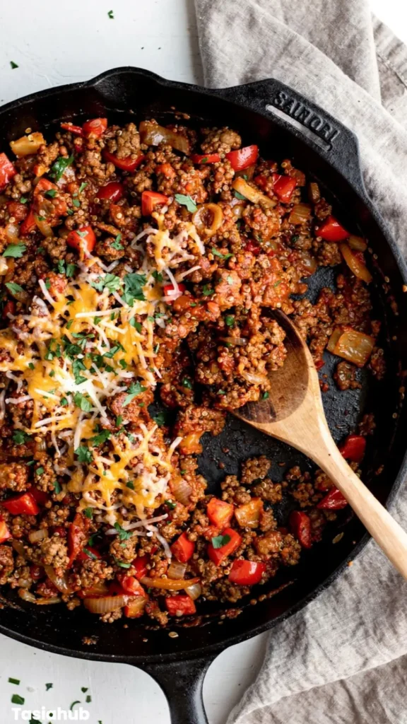 Ground Beef Quinoa