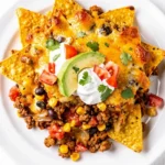 Ground Beef Taco Casserole dish
