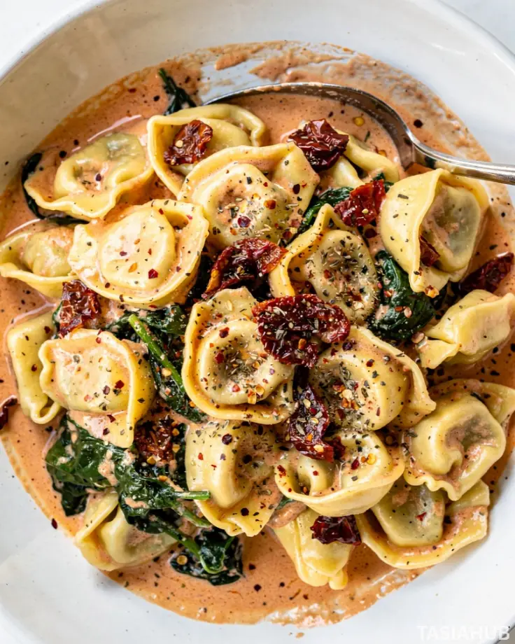 Marry Me Tortellini dish