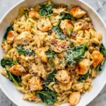 One Pot Chicken And Orzo bowl