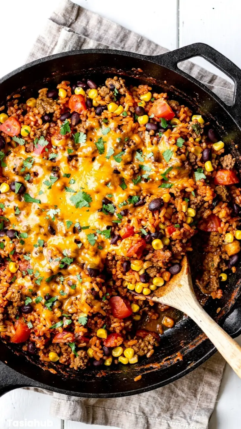 One Pot Mexican Rice Casserole recipe