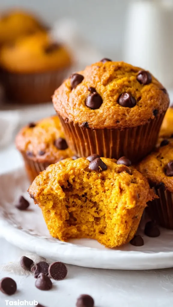 Pumpkin Cottage Cheese Muffins recipe
