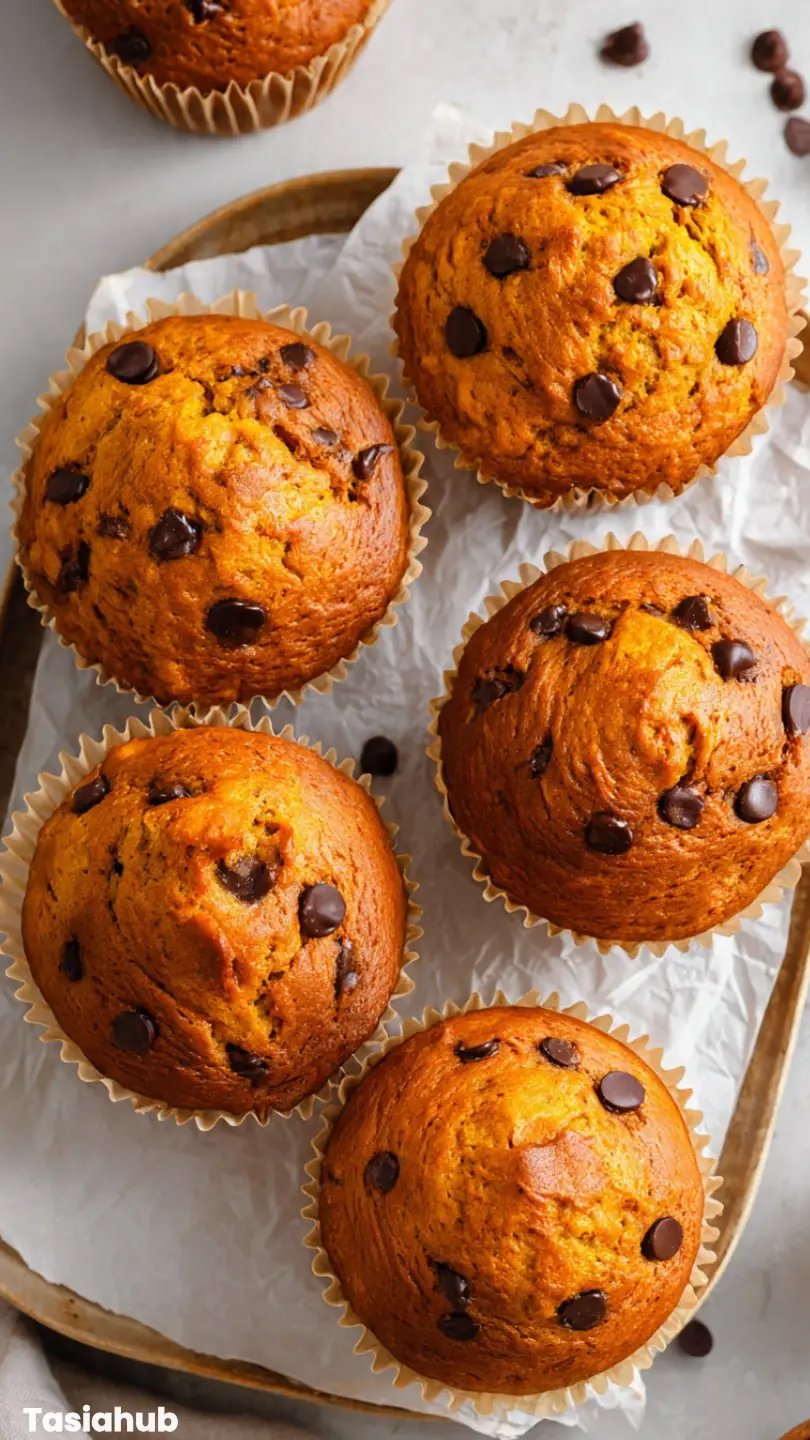 Pumpkin Cottage Cheese Muffins