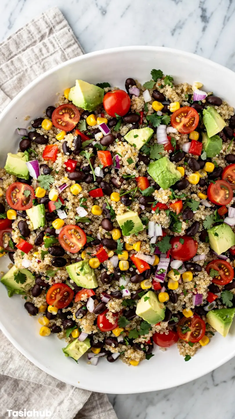 Quinoa Black Bean Salad recipe