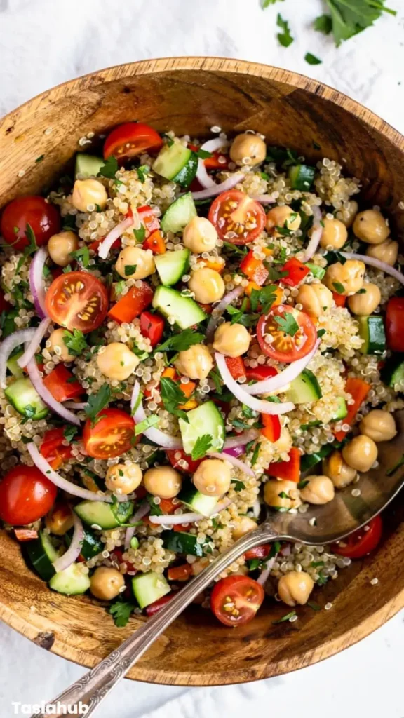 Quinoa Chickpea Salad recipe