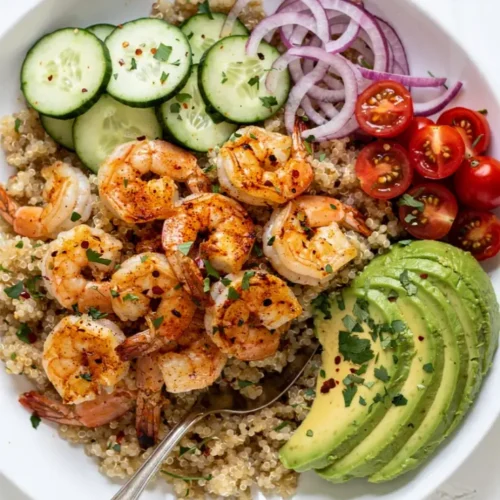 Shrimp Quinoa Bowl