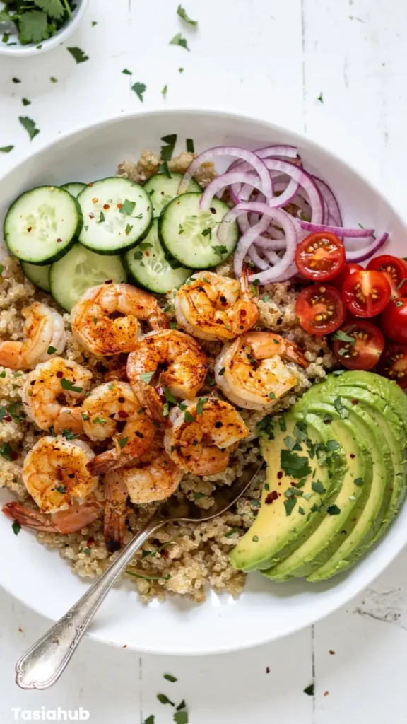 Shrimp Quinoa Bowl recipe