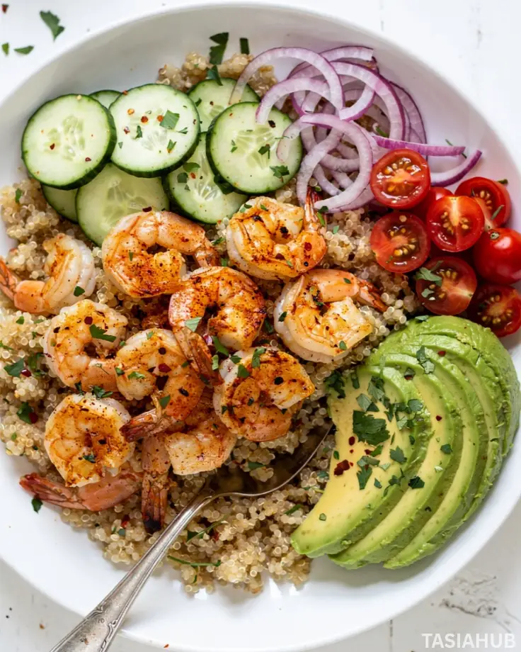 Shrimp Quinoa Bowl