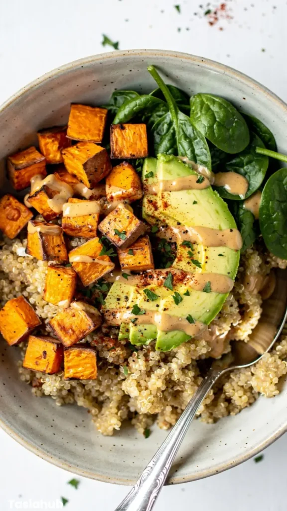 Sweet Potato Quinoa Bowls