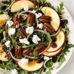 Arugula Apple Salad dish