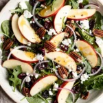 fall Apple Cranberry Pecan Salad